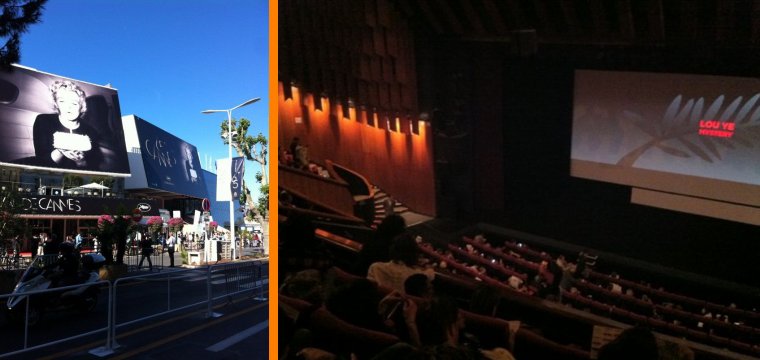 Jeudi 17 mai 2012, c'est parti à #Cannes