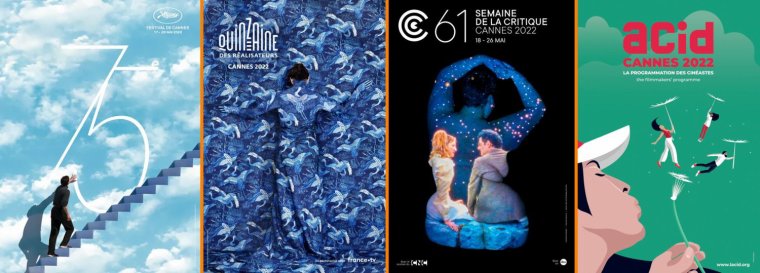 Les affiches de Cannes 2022